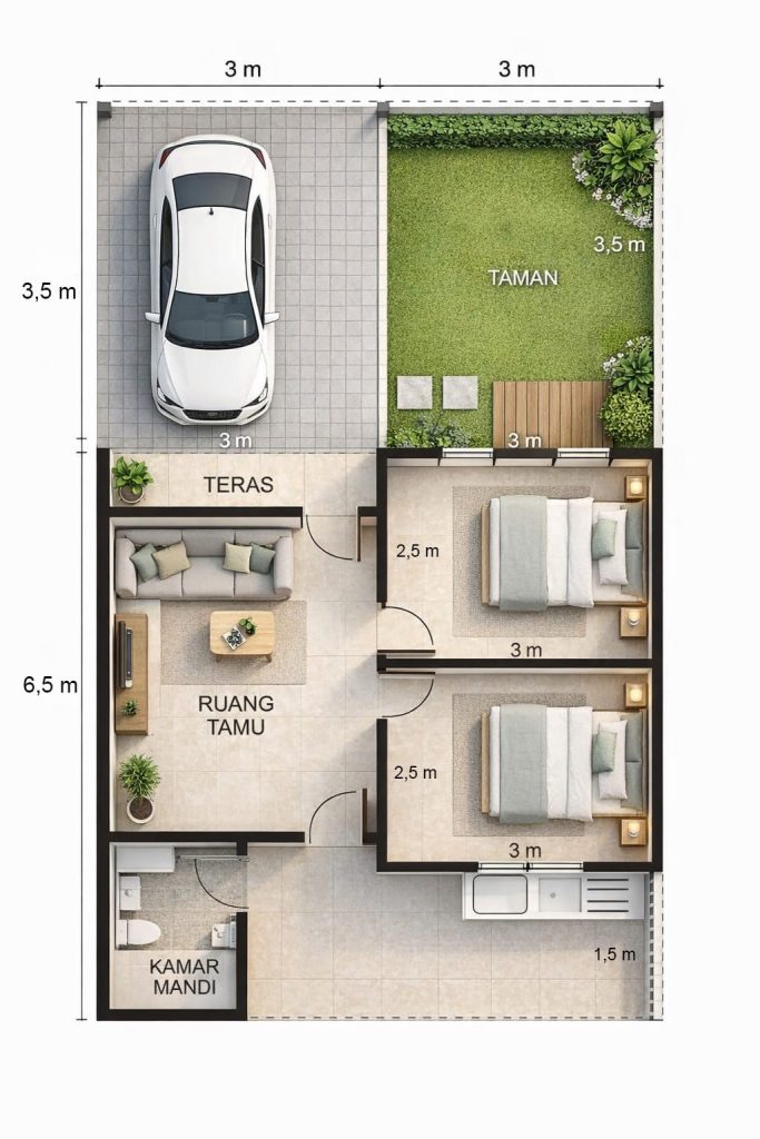 siteplan greenland warna